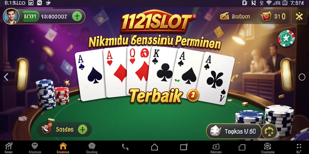 Gameplay seru domino di 1121SLOT dengan grafis menarik.