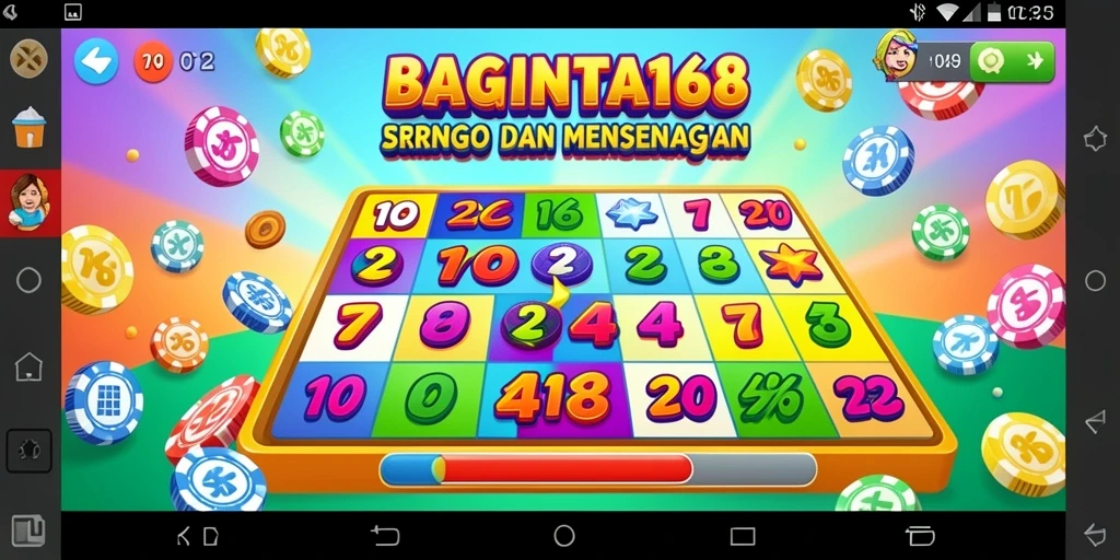 Tampilan gameplay Bingo yang seru dan interaktif dalam BAGINTA168.