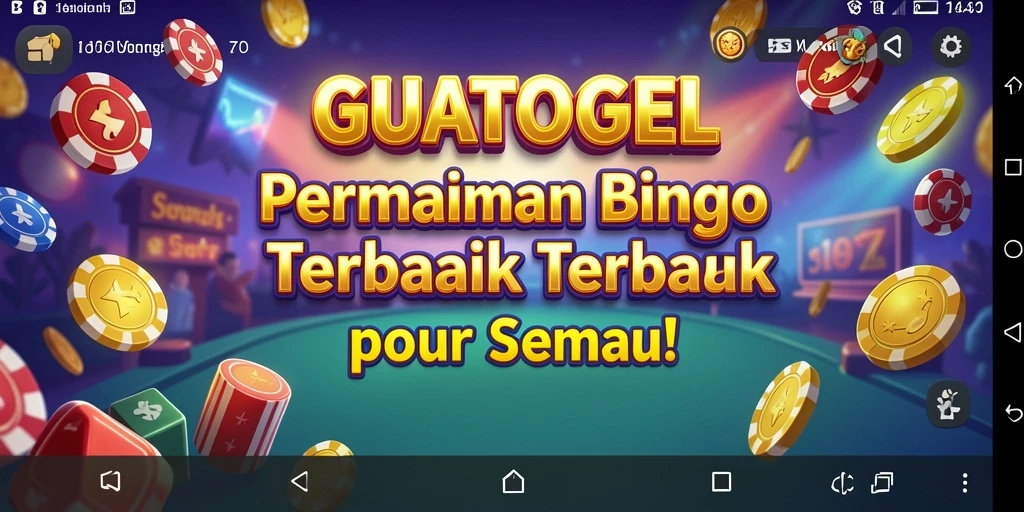 Tampilan gameplay menarik dari GUATOGEL saat bermain Bingo.