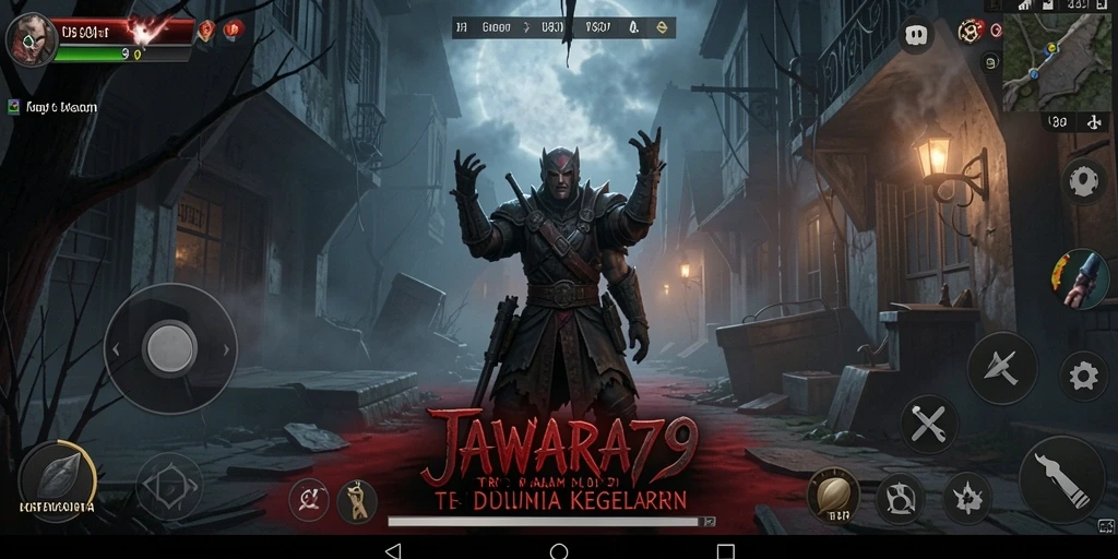 Gameplay menakutkan di dalam dunia kegelapan.