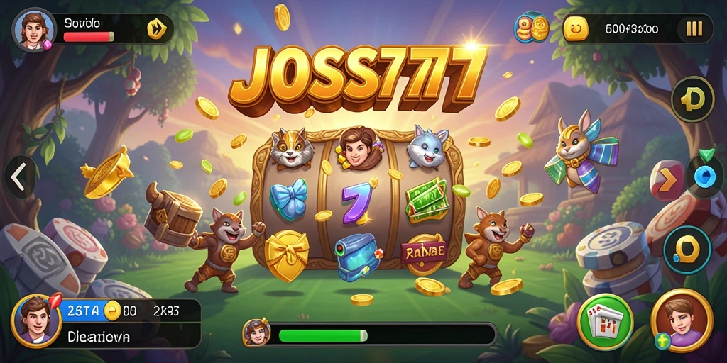 Screenshot menunjukkan gameplay seru JOSS777 dalam simulasi yang menarik.