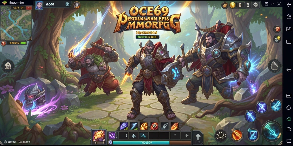 Gameplay menarik dalam OCE69 menampilkan pertempuran seru dan eksplorasi dunia.