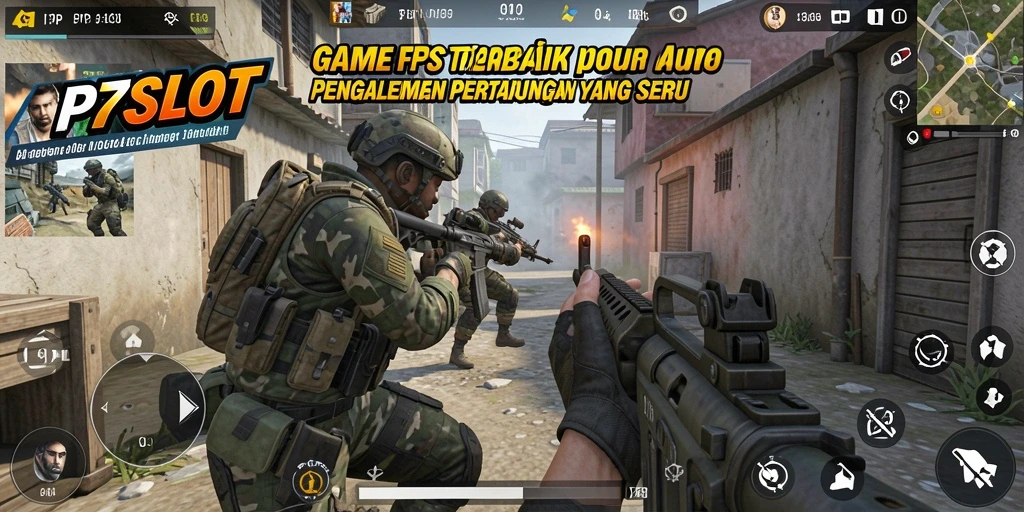 Screenshot PP7SLOT yang menunjukkan aksi seru dalam pertempuran FPS.