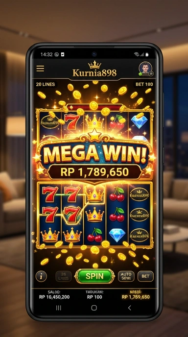 Proses instalasi aplikasi kurnia898 di perangkat Android.